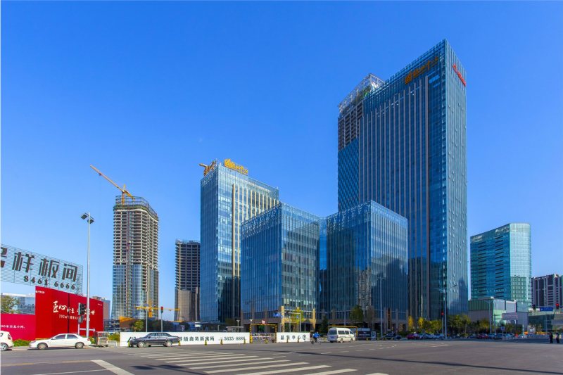 绿地中心实景图，望京写字楼