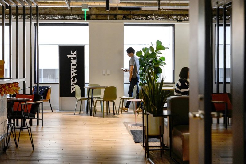 WeWork(华贸店)实景图，大望路共享办公