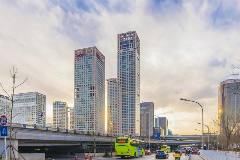 银泰中心实景图，国贸/CBD写字楼